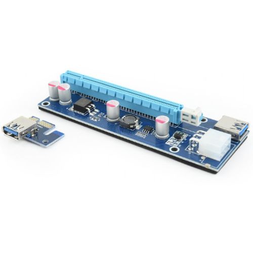 RC-PCIEX-03 Gembird * PCI-Express riser add-on card, PCI-ex 6-pin power connector slika 5