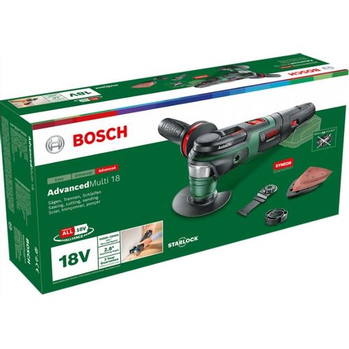 Bosch AdvancedMulti 18 solo alat - višenamjenski alat - Li-ion akumulator 18V/2,5Ah slika 1