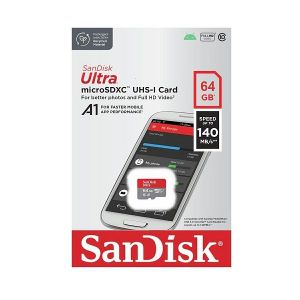 SANDISK MEMORIJSKA KARTICA MicroSDXC UHS-I 140MB/s 64GB