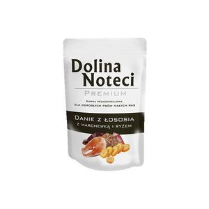 Dolina Noteci Premium Dog Adult Male Rase Losos sa Šargarepom i Braon Pirinčem 100g