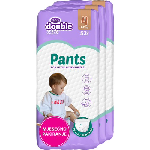 Violeta Double Care Pants Mjesečno Pakiranje 3 Pack XXL slika 1