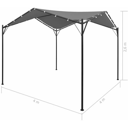 Sjenica 4 x 4 m antracit slika 28