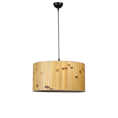 Bambu 02 Abajurlu Tekli Sarkıt Avize Oak
Black Chandelier slika 3