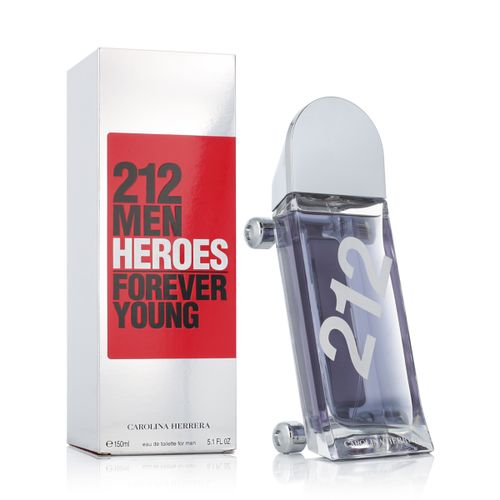 Carolina Herrera 212 Men Heroes Forever Young Eau De Toilette 150 ml za muškarce slika 2