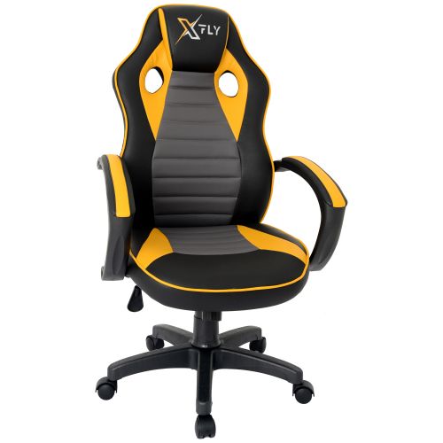 XFly - Yellow Black Gaming Stolica slika 1