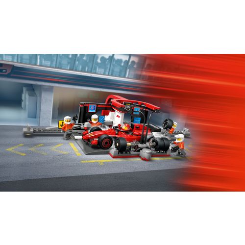 LEGO® CITY 60443 Boks i posada za F1® s autom Ferrari slika 12