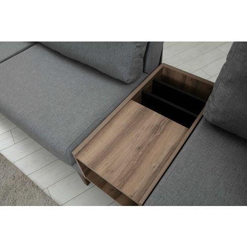 Kristal Rest Shelf Set - Dark Grey Dark Grey Sofa Set slika 2