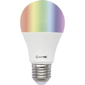 LightMe LM85193 LED Energetska učinkovitost 2021 F (A - G) E27 oblik kruške 6 W = 48 W RGBw (Ø x D) 60 mm x 114 mm mijenjanje boja, prigušivanje osvjetljenja, uklj. daljinski upravljač 1 St.