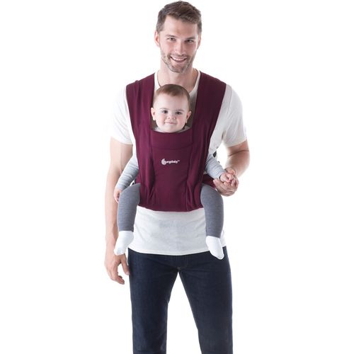 Ergobaby Embrace nosiljka Burgundy slika 2