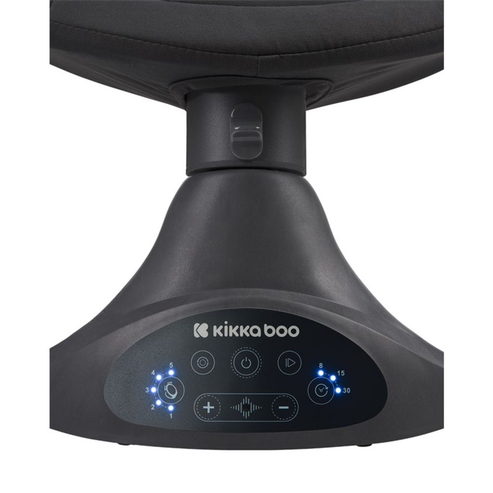Kikka Boo Električna ljuljačka Codie, Dark Grey slika 8