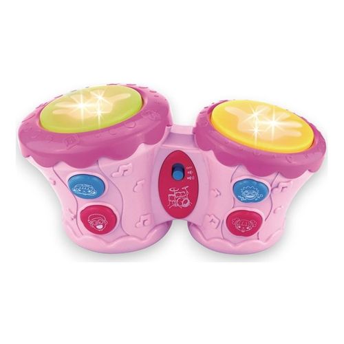 BBO Toys Muzička Igračka Bubanj - Pink 18M+ (HE0506) slika 1