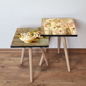 Nesting stolovi 2Shp456 - (2 komada) - boje: višebojni