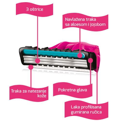 Wilkinson Extra 3 brijači Essentials Beauty 3 slika 2