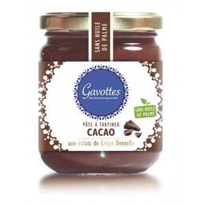 Gavottes Čokoladni namaz od kakaa i komadića Crêpes Dentelle 350g