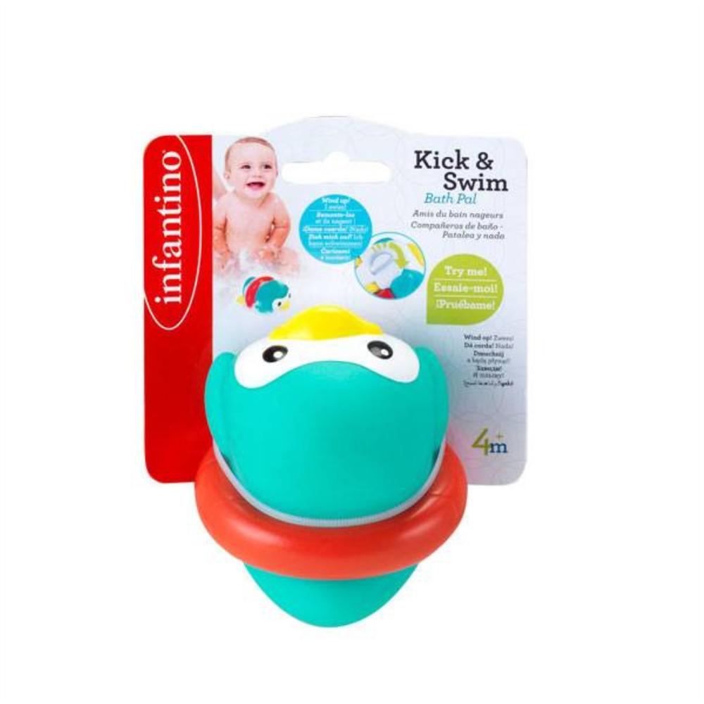 Infantino 305094 Igračka za kupanje Kick & Swim Bath Pal - Pingvin slika 4