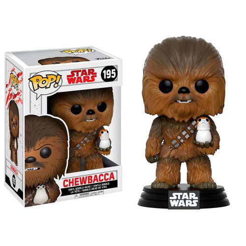 Funko POP! figura Star Wars: Posljednji Jedi - Chewbacca s Porgom slika 1