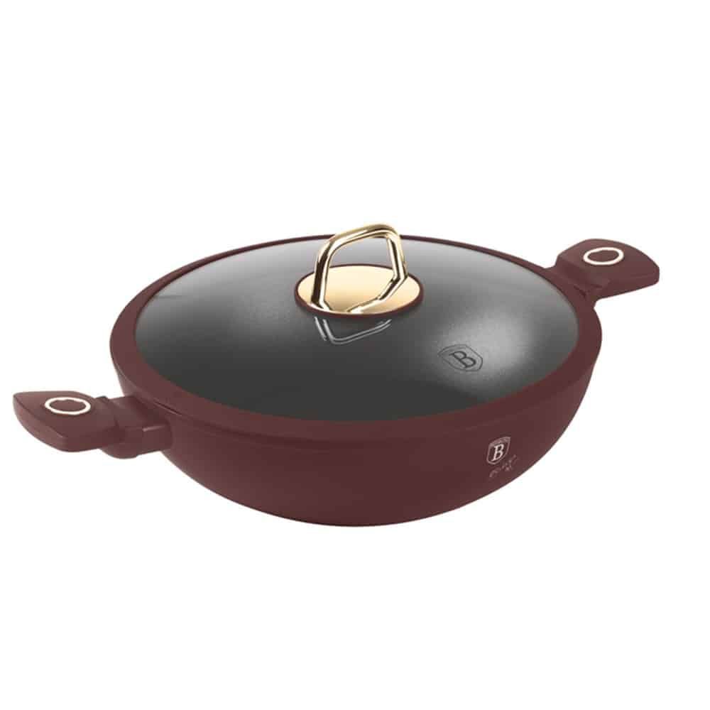 Berlingerhaus - Wok Tava s poklopcem Leonardo BH-8035 30cm slika 1