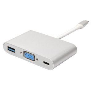 USB Tip C na VGA + USB 3.0 adapter 3.1 UVA-23