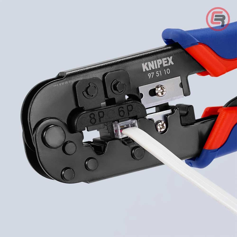 Knipex Kliješta Za 6 i 8 Polne Konektore 190mm - 97 51 10 slika 3