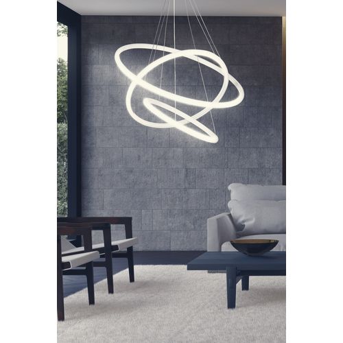 Ursae White-White Light White Chandelier slika 2