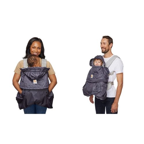 Ergobaby zimska zaštita  All Weather Cover - Charcoal slika 14