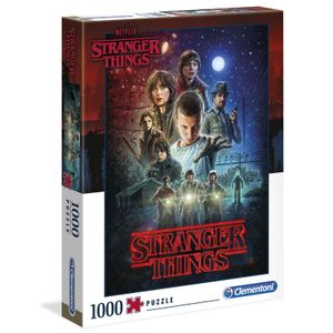 Stranger Things Poster Season 1 High Quality puzzle 1000pzs