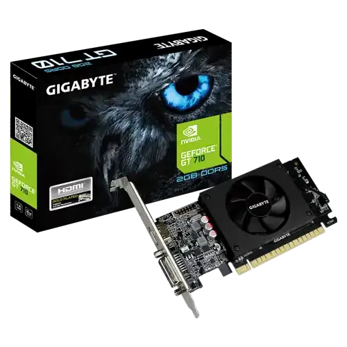 Gigabyte GT710 2GB DDR5 64 bit  HDMI/DVI Grafička karta PCI-E  slika 1