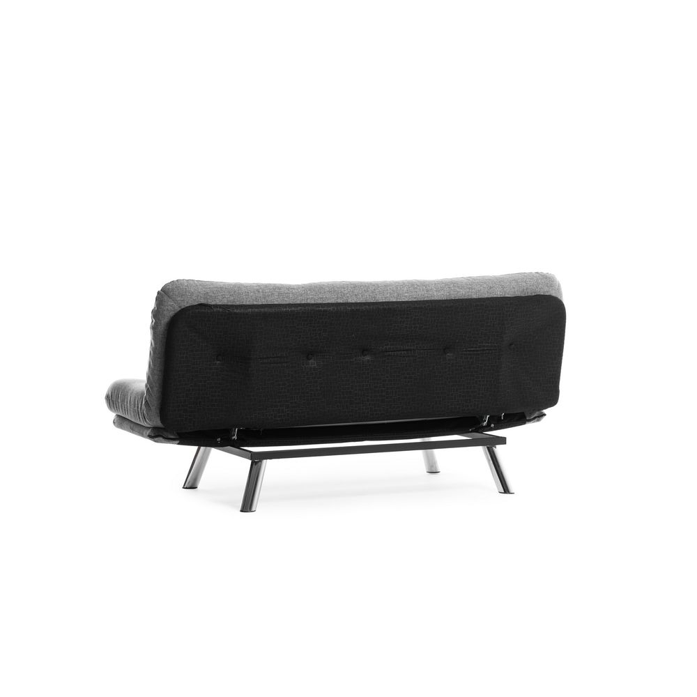 Misa Small Sofabed - Trosjed na razvlačenje u svijetlo sivoj boji slika 9