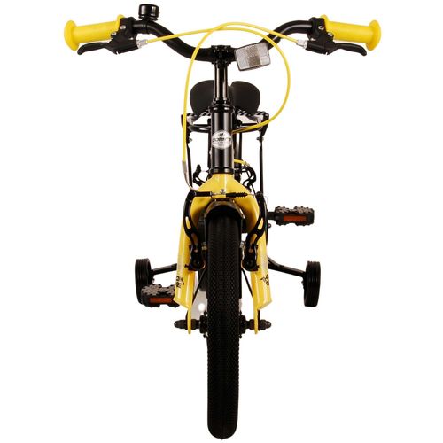 Dječji bicikl s dvije ručne kočnice Volare Thombike 14" crno-žuti slika 11