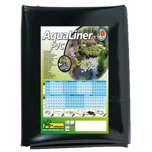 Ubbink obloga za ribnjak AquaLiner PVC 6 x 5 m crna slika 5