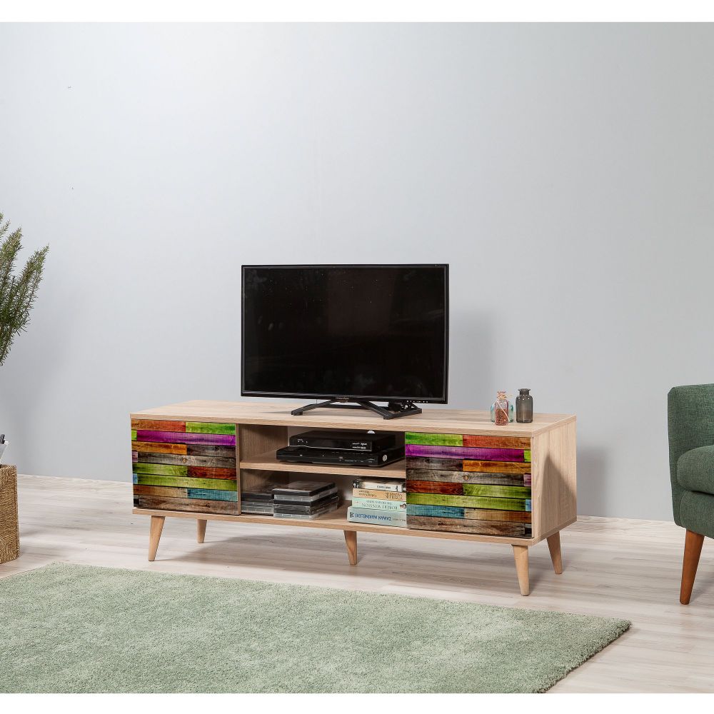 TV Stalak Truva - 726, boje sonoma hrasta slika 3