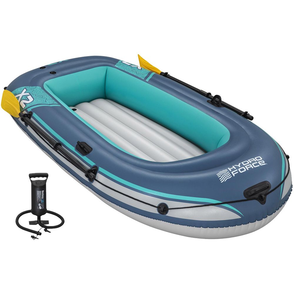 Bestway gumeni čamac TREK X2 do 250 kg 232x118 cm + vesla i pumpa 61153 slika 8