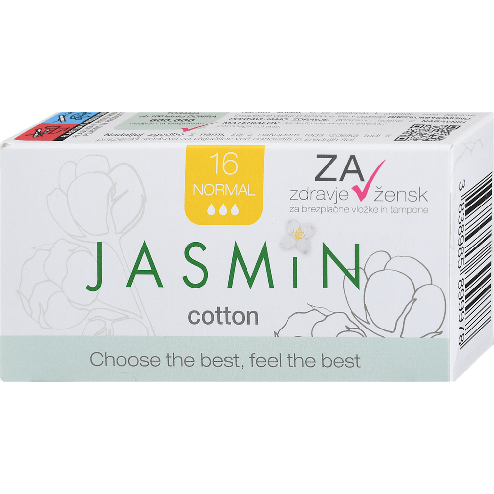 Jasmin Nature tamponi Normal 16kom slika 1