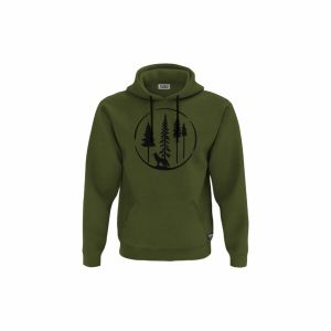 XGB3 Duks sa kapuljačom i džepom Stay Wild Tee SMB