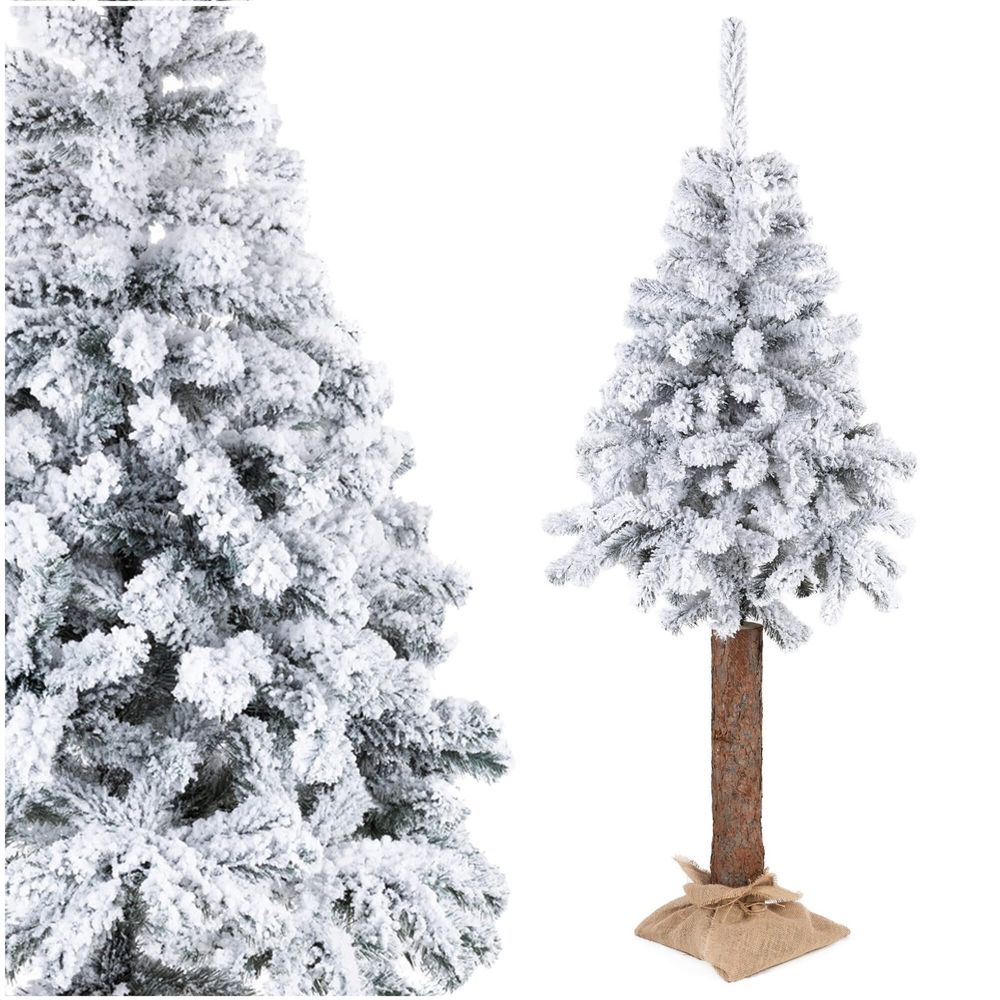 Ct0202 smreka prekrivena snijegom na deblu 180 cm slika 3