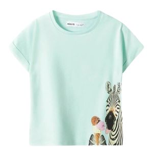 Minoti Majica kratkih rukava za bebe - Zebra, 12-18 mj
