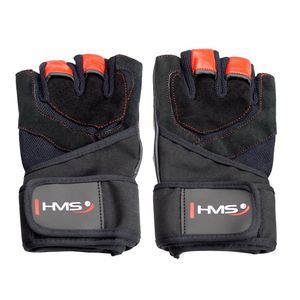 Rst01 veličina xxl muške fitness rukavice hms (crno-crvene)