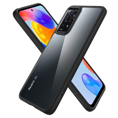 Spigen Ultra Hybrid maska za Xiaomi Redmi Note 11 Pro 4G/Note 11 Pro 5G, crna slika 3