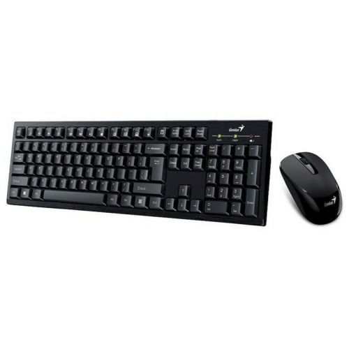 GENIUS Smart KM-8101 Wireless USB YU crna tastatura + miš slika 1