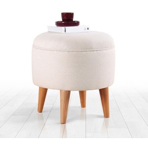 Moouv 7092 - Cream Cream Pouffe