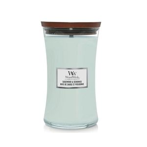 WOODWICK CLASSIC LARGE, svijeća mirisna Sagewood & Seagrass 