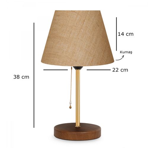 Opviq AYD-3137 Cream Table Lamp slika 3