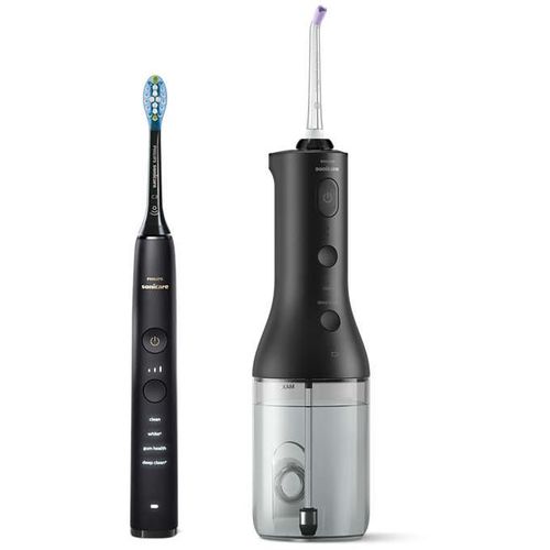 Philips Sonicare bežični oralni tuš + sonična četkica za zube DiamondClean 9000 HX3866/43 slika 4