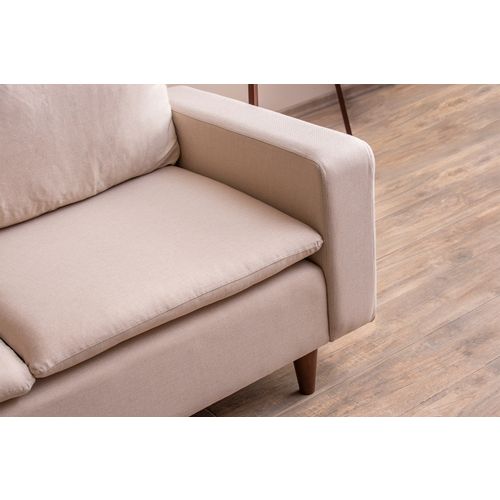 Atelier Del Sofa Dvosjed, Krem, Lungo - Cream slika 6