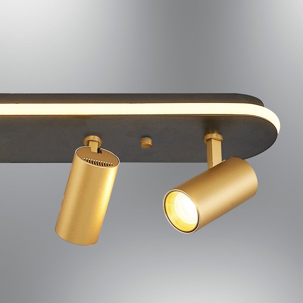 Zidna lampa u crno-zlatnoj boji 4156-2-19 slika 6