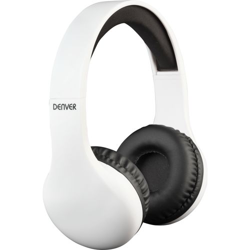 Denver BTH-240WHITE bluetooth slušalice bele slika 3