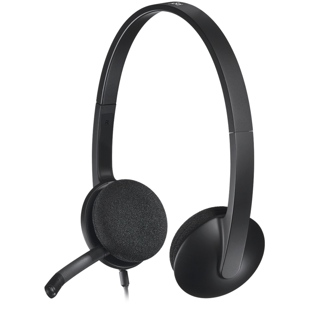 LOGITECH H340 USB Slušalice - Crne, Sa Kabelom slika 4