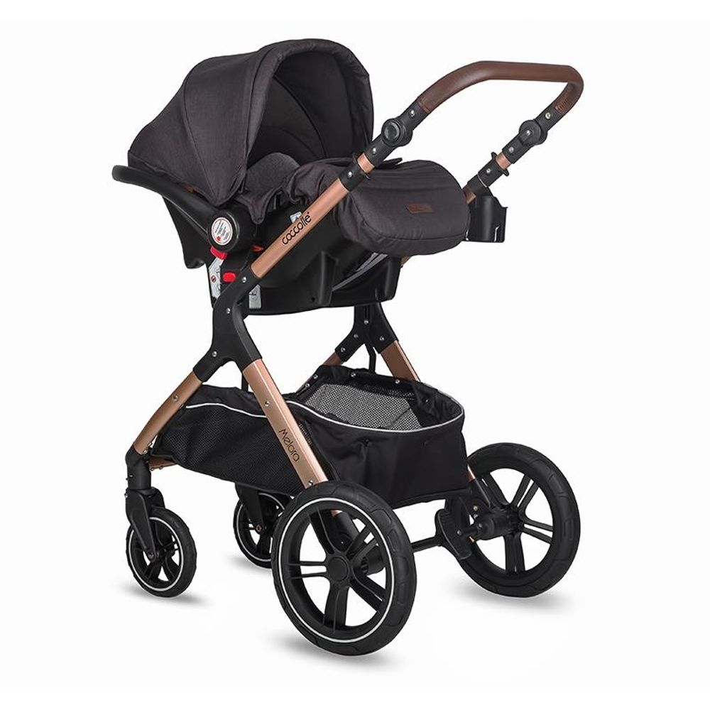 Coccolle® Kolica Melora 3U1, Diamond Black slika 12