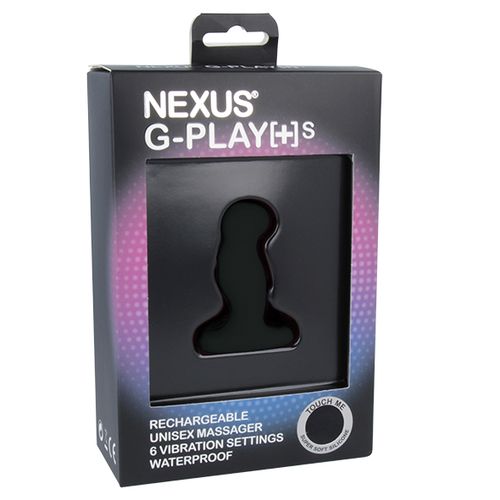 Stimulator prostate Nexus - G-Play Plus Small, crni slika 3