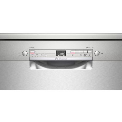 Bosch SGS2HVI20E Serie | 2 Samostojeća mašina za pranje sudova, 13 kompleta, EcoSilence Drive™ inverter motor,  60 cm, Silver inox slika 2